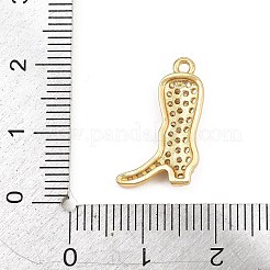 Messing micro pave klare zirkonia anhänger&nbsp;CU-CBAD306-18G