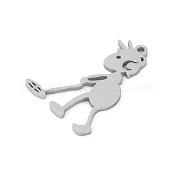 Ciondoli in acciaio inox 304&nbsp;STAS-U041-01P
