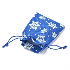 Jutebeutel mit Weihnachtsmotiven&nbsp;ABAG-L007-01A-02