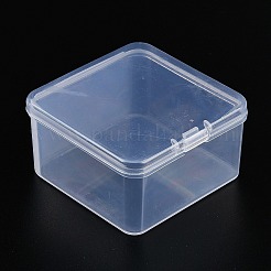 Contenitori di perline di plastica con coperchio incernierato&nbsp;CON-Z007-02C