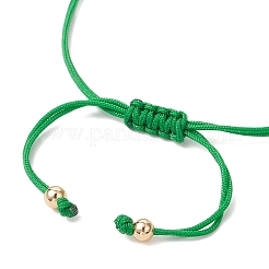 Pulseras de cuentas trenzadas con cuentas de vidrio&nbsp;BJEW-MZ00196