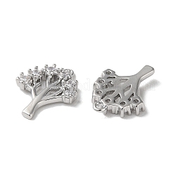 Colgante micropavé cubic zirconia de latón&nbsp;KK-F862-09P