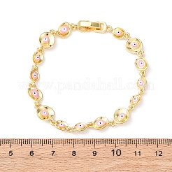 Messing-Gliederkettenarmbänder für Frauen&nbsp;BJEW-D387-03G