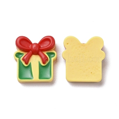 Cabochons en résine opaque sur le thème de Noël&nbsp;X-RESI-G029-A05
