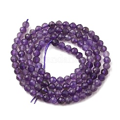 Natürlichen Amethyst Perlen Stränge&nbsp;G-F460-50-A