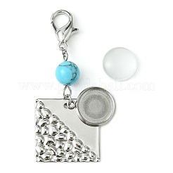 Decorazione pendente in acciaio inossidabile 304&nbsp;HJEW-JM01549