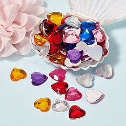 300 pz 10 colori imitazione taiwan strass acrilico cabochon&nbsp;sgGACR-SZ0001-09