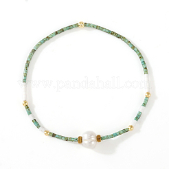 Elastische Armbänder aus Imitationsperlen und Glasperlen für Damen&nbsp;ZU0307
