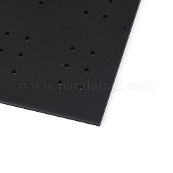 Espositori per orecchini in acrilico opaco a forma di arco&nbsp;EDIS-WH0022-17