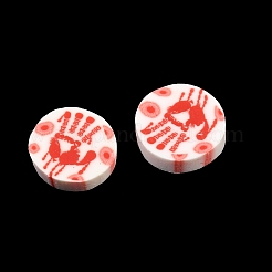 Cabochon in argilla polimerica fatti a mano di halloween&nbsp;CLAY-A007-06B