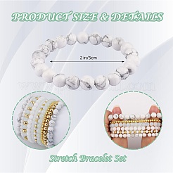10 stücke 10 arten runde natürliche gefärbt malaysia jade & weiß jade&nbsp;BJEW-SW001578