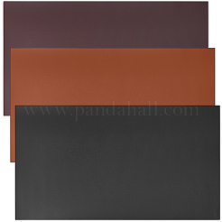 3 pièce de tissu en cuir PVC bicolore&nbsp;FIND-CL0002-33