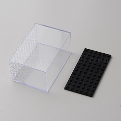 Vitrinen für Minifiguren aus transparentem Kunststoff&nbsp;LS-ODIS-WH0070-08