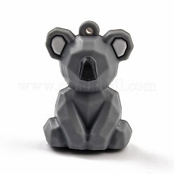 PVC facettierte Cartoon-Koala-Anhänger&nbsp;FIND-B002-11