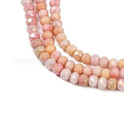 Colliers de perles de verre teintées à effet ombré&nbsp;X-GLAA-C023-02-C12