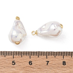 Anhänger aus Messing und Glas&nbsp;KK-D289-40A-G