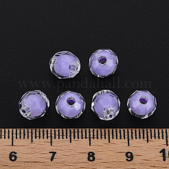 Perles en acrylique transparente&nbsp;TACR-S152-17A-SS2114