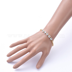 Perles de rocaille de verre étirer bracelets&nbsp;BJEW-JB05245-04