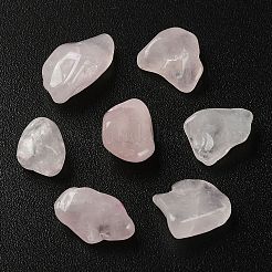 Natürlichen Rosenquarz Chip-Perlen&nbsp;G-YW0002-10