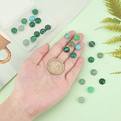 Cabochon di pietre preziose naturali e sintetiche da 26 pz 13&nbsp;G-PH0001-76