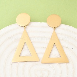 Pendientes colgantes de acero inoxidable 304&nbsp;EJEW-Z098-15G