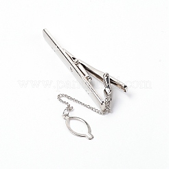 Clips laiton cravate&nbsp;KK-WH0034-89P