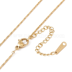 Collana con ciondolo a cuore con catene Boston Link&nbsp;X-NJEW-G074-20G
