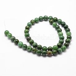 Natürliche afrikanische Jade Perlen Stränge&nbsp;G-D840-53-8mm-A