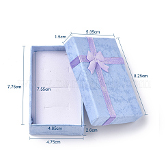 Gioielli scatole di cartone set&nbsp;CBOX-WH0003-06