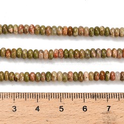 Natur Unakit Perlen Stränge&nbsp;G-L635-A15-4x2mm