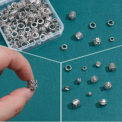 120 Uds. Cuentas de aleación de zinc estilo tibetano de 12 estilos&nbsp;FIND-SP0005-87