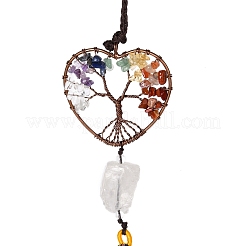 Decorazioni pendenti grandi in ottone&nbsp;HJEW-F014-02