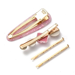 Eisen-Alligator-Haarspangen-Sets&nbsp;PHAR-P005-20B