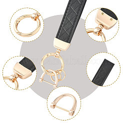 2 sac de porte-clés en alliage de fibres&nbsp;KEYC-SC0001-93