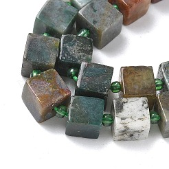 Natur Indien Achat Perlen Stränge&nbsp;G-D338-A15