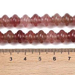 Natürlichen Erdbeere Quarzperlen Stränge&nbsp;G-P595-C01-01