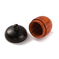 Schmuckanhänger aus Eichelholz&nbsp;WOOD-WH0022-06A