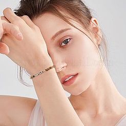 DIY-Kits zur Herstellung von Stretch-Armbändern aus runden Perlen aus natürlichem Edelstein&nbsp;DIY-YW0011-52