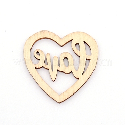 Cabochons en bois naturel&nbsp;WOOD-WH0104-80