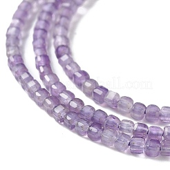Natürlichen Amethyst Perlen Stränge&nbsp;G-P514-B06-01
