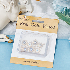 9 colgante de acero inoxidable 304 chapado en oro real de 3 quilates en 18 colores.&nbsp;STAS-BBC0003-48