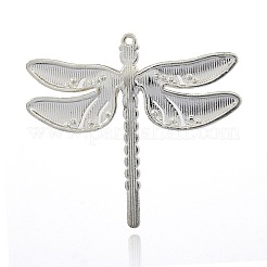 Legierung Emaille Libelle große Anhänger&nbsp;X-ENAM-L034-07P