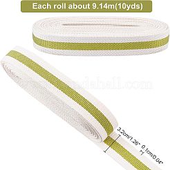 Ruban tressé en polyester&nbsp;OCOR-WH0068-30B