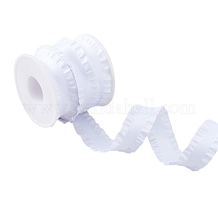 Cinta de poliéster con bordes plisados de 10 yarda para decoración de ropa&nbsp;DIY-FI0001-13H