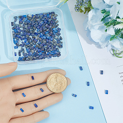 2 Strang natürliche Lapislazuli-Perlenstränge&nbsp;G-PA0001-68