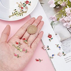 Pendentifs d'émail en alliage&nbsp;PALLOY-SC0002-76