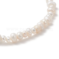 Stretch-Armbänder aus natürlichen Zuchtperlen aus Süßwasserperlen für Frauen&nbsp;BJEW-JB13068