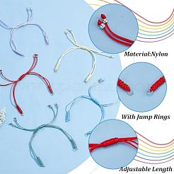 Verstellbares Zubehör für geflochtene Nylonschnüre zur Herstellung von Armbändern&nbsp;AJEW-PH0004-84