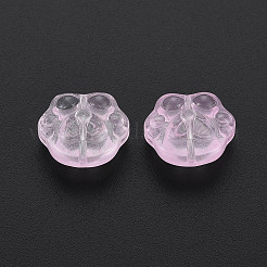 Transparente Backfarbe Glasperlen&nbsp;LS-GLAA-S190-021-A03