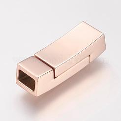 Fermoirs magnétiques en acier inoxydable 304 avec emembouts collées&nbsp;STAS-I011-17-RG